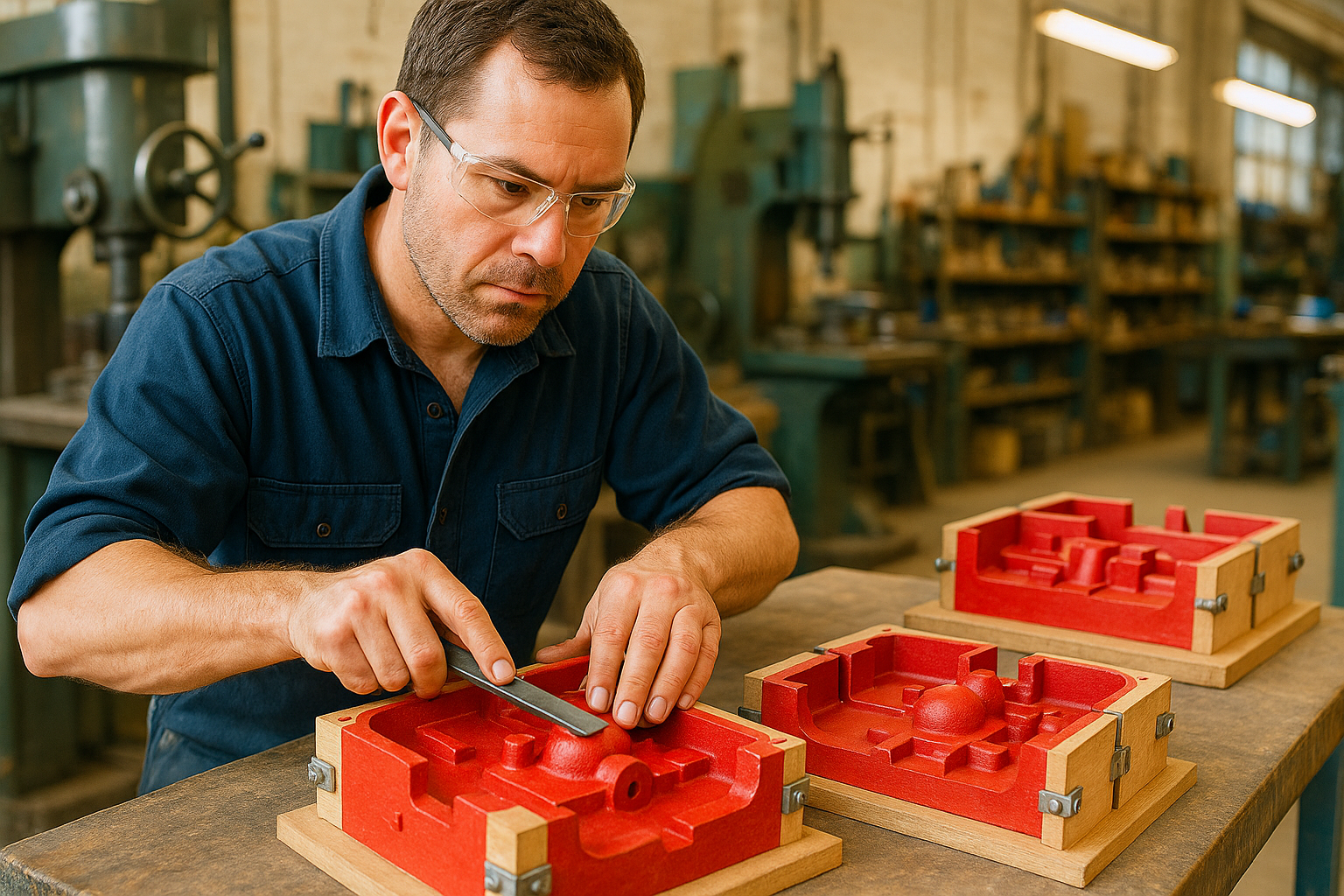 Manufacturing Split Patterns for Casting