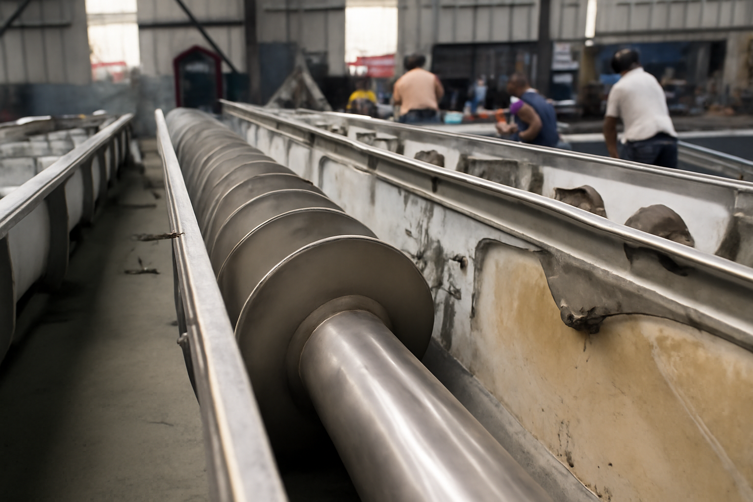 Patternmaking for Conveyor Screws