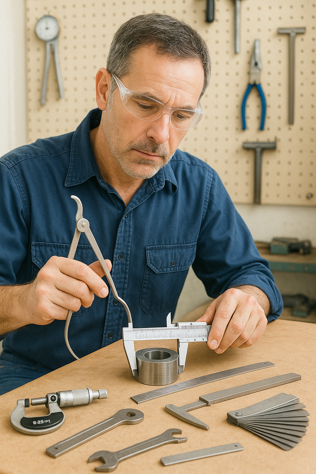 Basic Measuring and Comparison Tools in Engineering