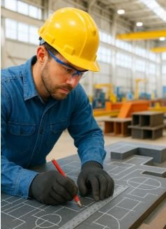 Marking Out Structural Fabrications and Shapes