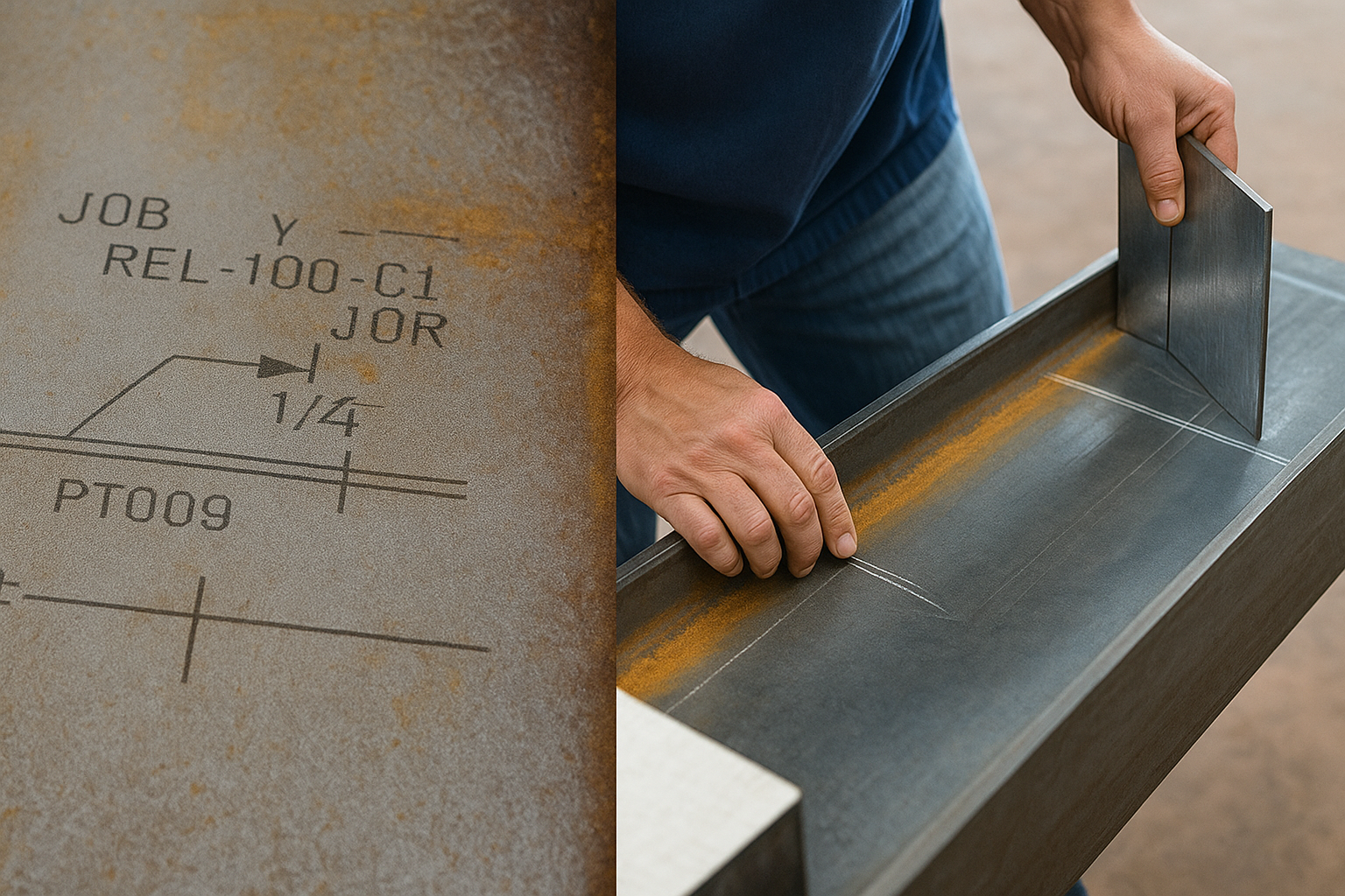 Marking Out Structural Fabrications and Shapes